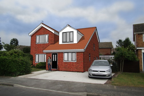 3D house extension visulasition Leeds