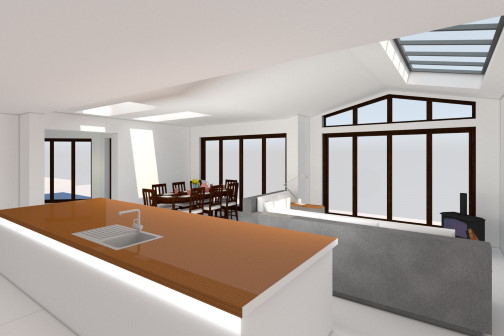 3D house extension visulasition Leeds