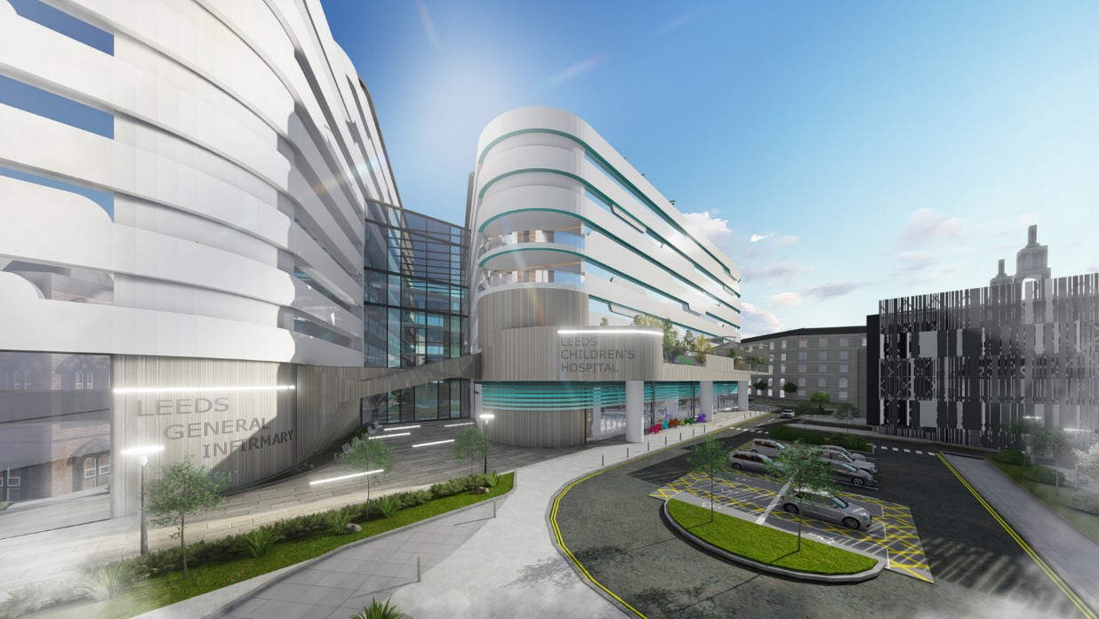 Leeds children's hospital concept design